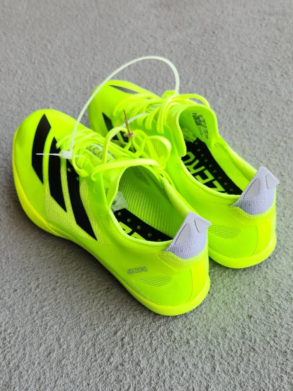 Adidas Adizero Finesse Lucid Lemon Track Spikes Shoes IG 2018 Men's Size 11.5 US